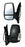 Espejo para Ford Transit 2014, 2015, 2016, 2017, 2018, 2019, 2020 - Electrico con Desempañador, con Direccional, Blanca Texturizado, 6 Pines - Izquierdo