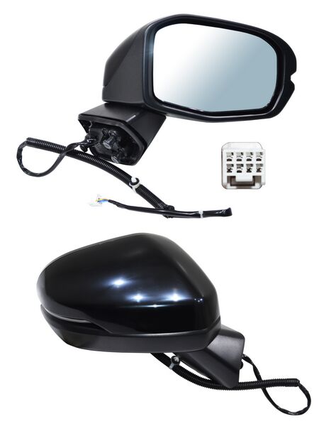 Espejo para Honda CR-V, CRV 2023, 2024, 2025 - Electrico, Para Pintar, con Direccional, de 5 Pines - Derecho