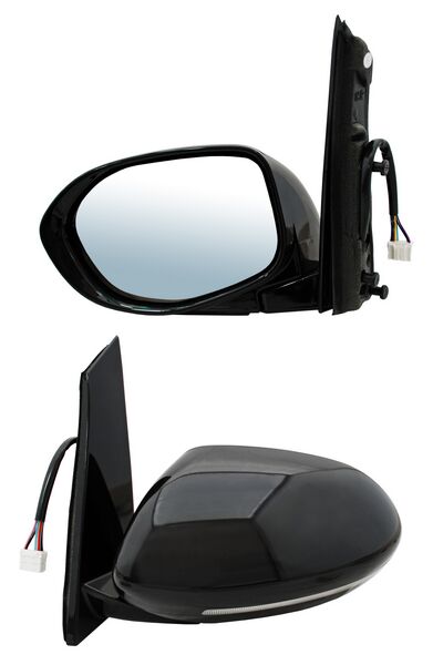 Espejo para Honda Odyssey 2014, 2015, 2016, 2017 - Electrico con Desempañador, con Direccional, con Memoria, para Pintar, Touring/ Ex-L/ Se/ Lx/ Ex Izquierdo