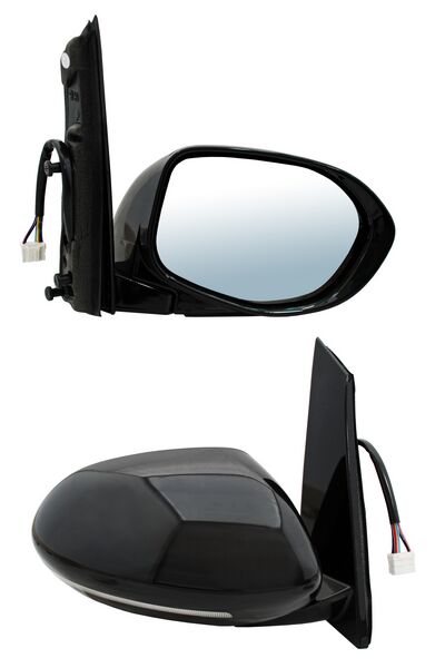 Espejo para Honda Odyssey 2014, 2015, 2016, 2017 - Electrico con Desempañador, con Direccional, con Memoria, para Pintar, Touring/ Ex-L/ Se/ Lx/ Ex Derecho