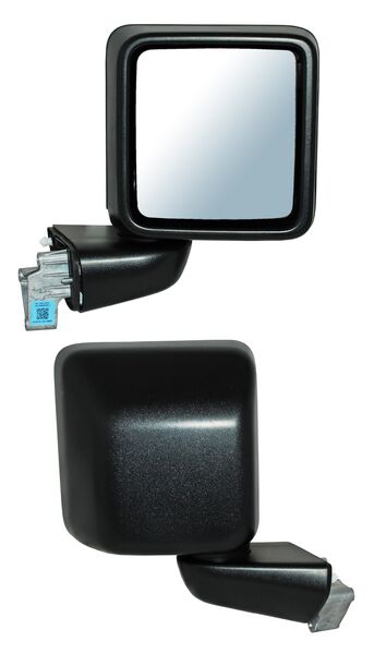 Espejo para Jeep Wrangler 2018, 2019, 2020, 2021, 2022, 2023 & Gladiator 2020, 2021 Sin Control Texturizado, Mt Derecho