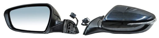 Espejo para Kia Forte 2016, 2017, 2018 & 2014, 2015, 2016 - Electrico con Direccional, para Pintar, 6 Pines - Izquierdo