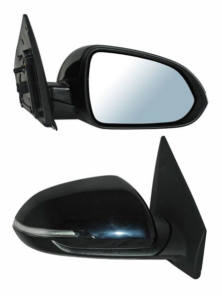 Espejo para Kia Rio 2018, 2019, 2020, 2021, 2022, 2023 - Electrico, Para Pintar, con Direccional, Autoabatible, de 7 Pines - Derecho