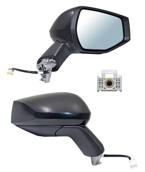 Espejo para Kia Sportage 2023, 2024, 2025, 2026, 2027 Electricorico para Pintar, Base Porosa con Desempañador, de 5 Pines - Derecho