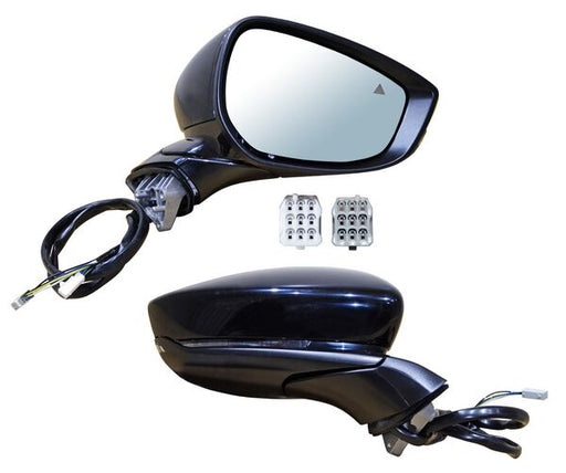 Espejo para Mazda 3, Mazda3 2019, 2020, 2021, 2022, 2023, 2024, 2025, 2026 Electrico, Para Pintar, con Direccional, con Memoria, con Sensor Punto Ciego, con Desempañador, 11 Pines - Derecho