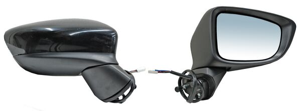 Espejo para Mazda 6 2014, 2015, 2016, 2017, 2018 - Electrico con Desempañador, para Pintar, con Direccional, 6 Pines - Derecho