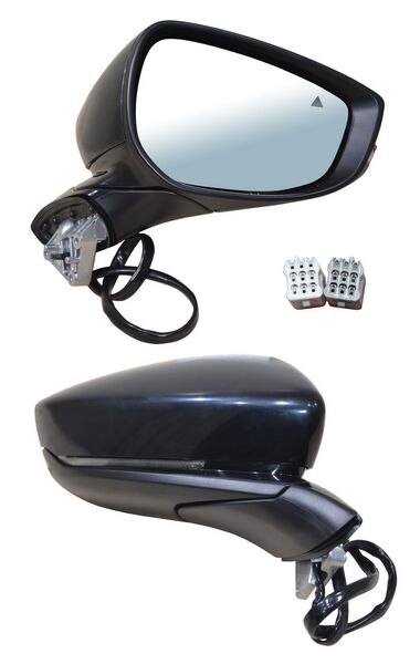 Espejo para Mazda CX-30, CX30 2020, 2021, 2022, 2023, 2024, 2025, 2026 - Electrico, Para Pintar, con Sensor Punto Ciego, con Direccional, con Desempañador, con Memoria 6 Pines - Derecho