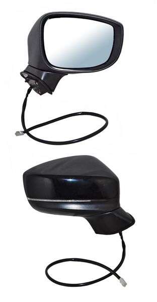 Espejo para Mazda CX-5, CX5 2018, 2019, 2020, 2021, 2022, 2023, 2024, 2025 - Electrico P-Pint con Direccional, con Sensor Punto Ciego, con Desempañador, de 7 Pines - Derecho