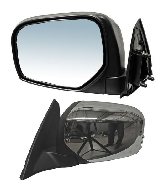 Espejo para Mitsubishi L200 2008, 2009, 2010, 2011, 2012, 2013, 2014, 2015 Sin Control Cromado Izquierdo