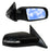 Espejo para Nissan Altima 2007, 2008, 2009, 2010, 2011, 2012 - Electrico Base, Sin Se/ Sl/ Sr/ Hybrid 6 Cils Derecho