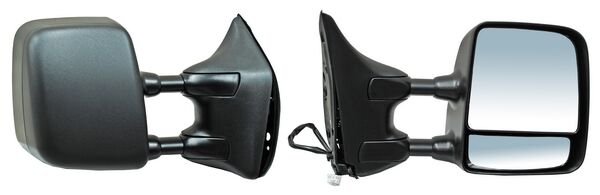 Espejo para Nissan Armada/ Titan 2004, 2005, 2006, 2007, 2008, 2009, 2010, 2011, 2012, 2013, 2014, 2015 Electrico, Texturizado, Telescopico con Desempañador, 5 Pines - Derecho