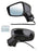 Espejo para Nissan Versa 2020, 2021, 2022, 2023, 2024, 2025 - Electrico, Para Pintar, con Direccional, de 5 Pines - Izquierdo