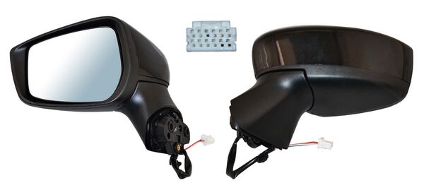 Espejo para Nissan Versa 2020, 2021, 2022, 2023, 2024, 2025 - Electrico, Para Pintar, 3 Pines - Izquierdo