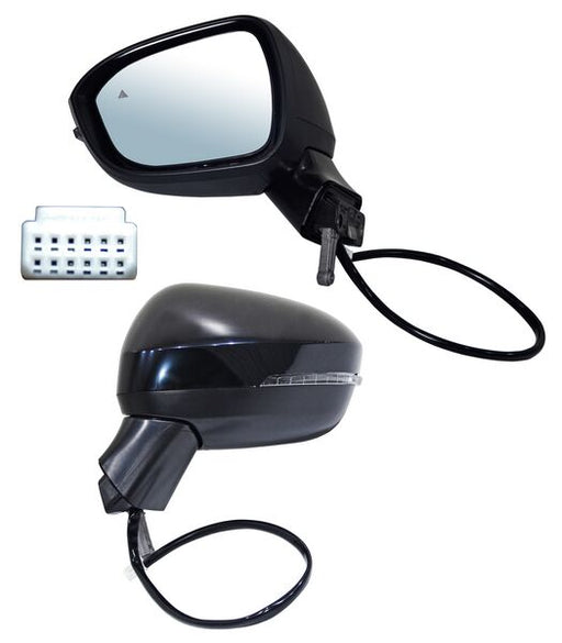 Espejo para Nissan Xtrail, X-Trail 2023, 2024, 2025, 2026 & Rogue 2021, 2022, 2023 Electrico, Para Pintar, con Direccional, Con Desempañador 7 Pines Izquierdo