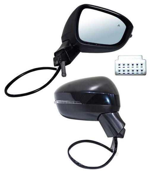 Espejo para Nissan Xtrail, X-Trail 2023, 2024, 2025, 2026 & Rogue 2021, 2022, 2023 Electrico, Para Pintar, con Direccional, Con Desempañador 7 Pines Derecho