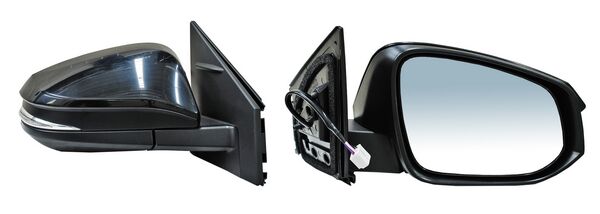Espejo para Toyota Rav4 2013, 2014, 2015, 2016, 2017, 2018 - Electrico con Direccional, para Pintar, con Desempañador, de 7 Pines - Derecho
