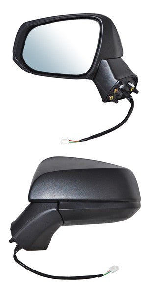Espejo para Toyota Rav4 2019, 2020, 2021, 2022, 2023, 2024, 2025 - Electrico, Texturizado, Sin Desempañador Le 3 Pines - Izquierdo