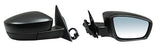 Espejo para Volkswagen Beetle 2012, 2013, 2014, 2015, 2016 Electrico, Texturizado, con Desempañador, de 5 Pines - Derecho