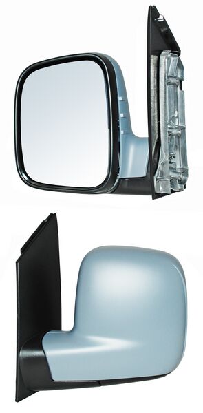 Espejo para Volkswagen Caddy 2014, 2015, 2016, 2017, 2018, 2019, 2020 Sin Control para Pintar, Izquierdo