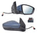 Espejo para Volkswagen Tcross 2020, 2021, 2022, 2023, 2024 - Electrico, Para Pintar, con Direccional, con Sensor Punto Ciego, con Desempañador, 8 Pines - Derecho