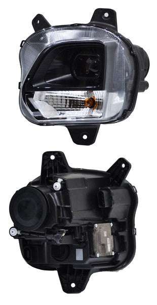 Faro para Chirey Tiggo 2 Pro 2023, 2024, 2025 - Filo Negro, LEDS - Izquierdo