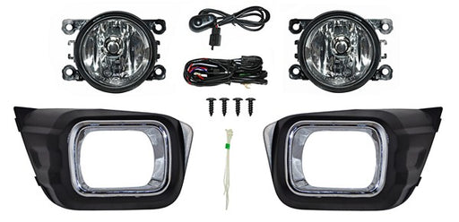 Faro Niebla para Ford Ranger 2020 con Parrilla Filo Cromado Juego