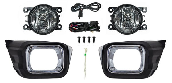 Faro Niebla para Ford Ranger 2020 con Parrilla Filo Cromado Juego