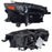 Faro para Mazda CX-30, CX30 2020, 2021, 2022, 2023, 2024, 2025, 2026 - Fondo Negro con LEDS, con Lupa, con Luz de Día, Con Motor, Derecho
