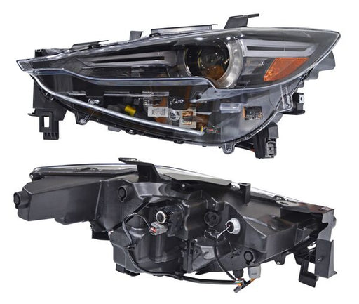 Faro para Mazda CX-5, CX5 2018, 2019, 2020, 2021 - Con Motor, LEDS, con Funcion de Luz Adaptable, Izquierdo