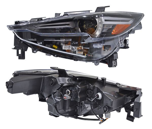 Faro para Mazda CX-5, CX5 2018, 2019, 2020, 2021 - Con Motor, LEDS, con Funcion de Luz Adaptable, Izquierdo