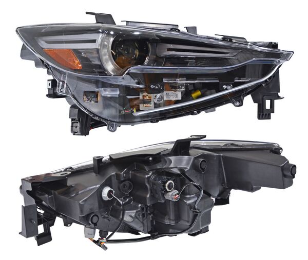 Faro para Mazda CX-5, CX5 2018, 2019, 2020, 2021 - Con Motor, LEDS, con Funcion de Luz Adaptable, Derecho
