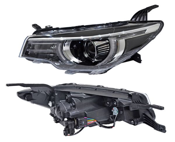 Faro para Mg Zs 2021, 2022 - Con Motor, LEDS 11 Pines - Izquierdo