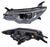 Faro para Mg Zs 2021, 2022 - Con Motor, LEDS 10 Pines - Izquierdo