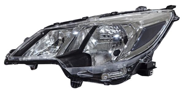 Faro para Mitsubishi Mirage 2021, 2022, 2023, 2024 (Sedan, 4 Puertas) Cromado Izquierdo