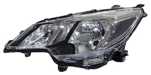 Faro para Mitsubishi Mirage 2021, 2022, 2023, 2024 (Sedan, 4 Puertas) Cromado Izquierdo