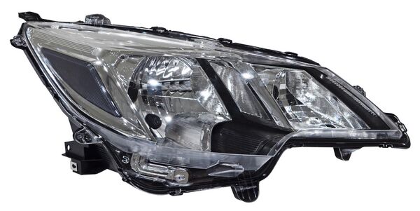 Faro para Mitsubishi Mirage 2021, 2022, 2023, 2024 (Sedan, 4 Puertas) Cromado Derecho