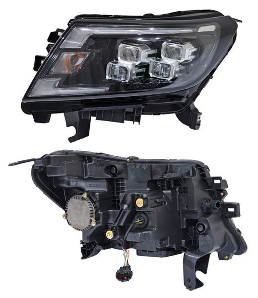 Faro para Camioneta Nissan NP300 & Frontier 2021, 2022, 2023, 2024, 2025, 2026 - LEDS, Platinum, Pro4X, Izquierdo