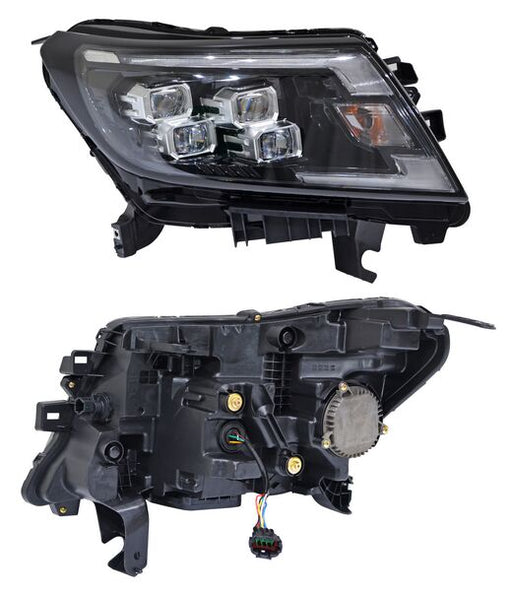 Faro para Camioneta Nissan NP300 & Frontier 2021, 2022, 2023, 2024, 2025, 2026 - LEDS, Platinum, Pro4X, Derecho