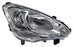 Faro para Peugeot Partner 2016, 2017, 2018, 2019 Cromado Con Motor, Derecho