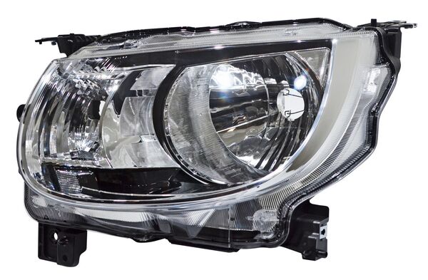 Faro para Ignis Gl 2017, 2018, 2019, 2020, 2021, 2022, 2023, 2024, 2025 Electrico sin Foco Fondo Cromado, Izquierda