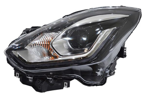 Faro para Suzuki Swift 2018, 2019, 2020, 2021, 2022, 2023, 2024, 2025 - Fondo Negro, LEDS - Izquierdo