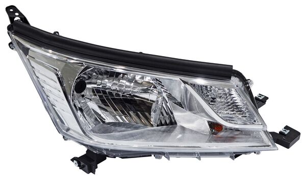 Faro para Toyota Hiace 2020, 2021, 2022, 2023, 2024, 2025, 2026 - Fondo Cromado - Derecho