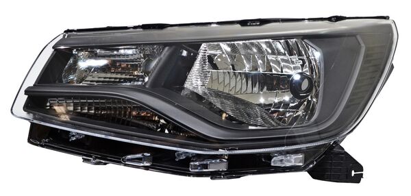 Faro para Volkswagen Saveiro 2024, 2025, 2026 Negro, Izquierdo