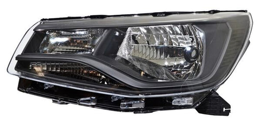 Faro para Volkswagen Saveiro 2024, 2025, 2026 Negro, Izquierdo