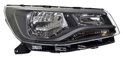 Faro para Volkswagen Saveiro 2024, 2025, 2026 Negro, Derecho