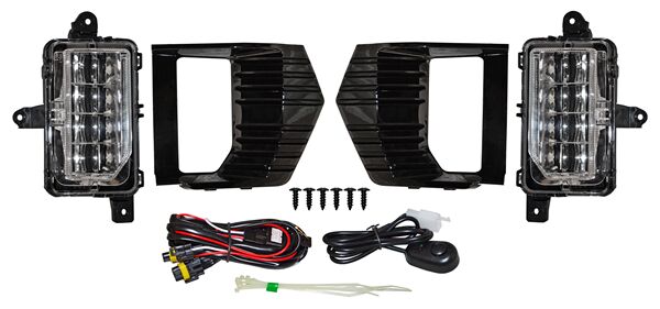 Juego de Faros Niebla para Yukon & Denali 2021, 2022 - LEDS, con Parrilla