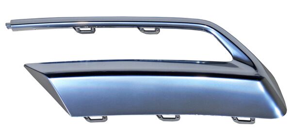 Moldura Fascia Trasera para Audi Q5 2021, 2022, 2023, 2024, 2025 Cromado Satin Derecho