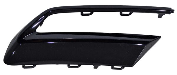 Moldura Fascia Trasera para Audi Q5 2021, 2022, 2023, 2024, 2025 - Negra Izquierdo