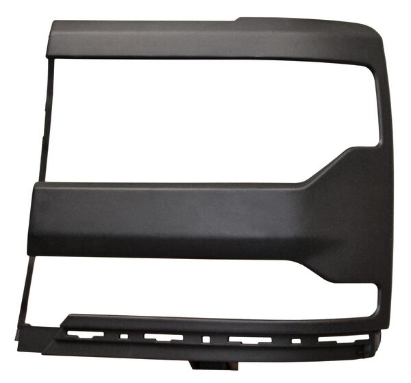 Moldura Faro para Camioneta Chevrolet 2016, 2017, 2018 1500 Negro, Izquierdo
