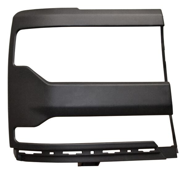Moldura Faro para Camioneta Chevrolet 2016, 2017, 2018 1500 Negro, Derecho